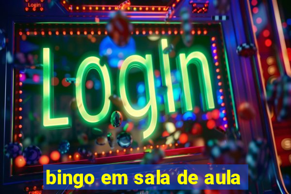 bingo em sala de aula